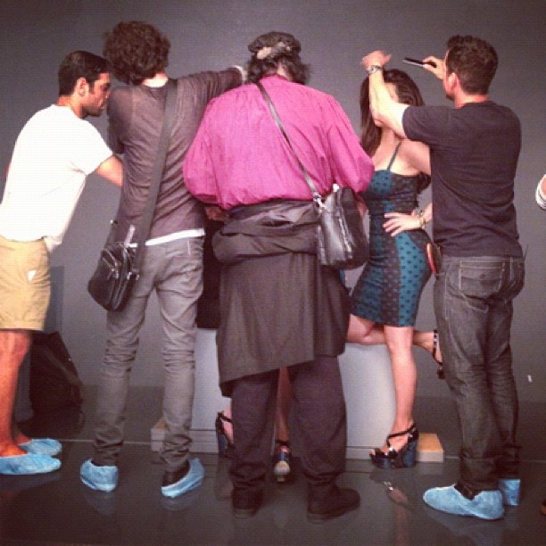 What would we do without the glam squad??? #SearsShoot...