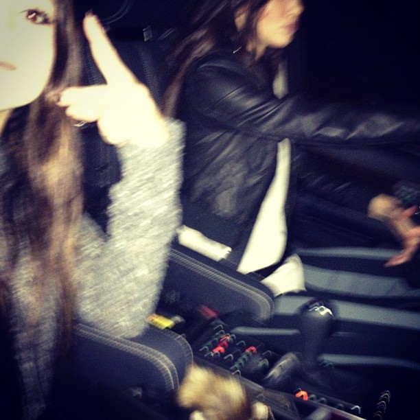 Tuesday night fun with my sissy!...
