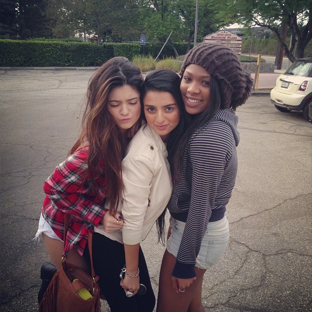 Dinner wif my loves @h0n3ybunchz @tatimiller...