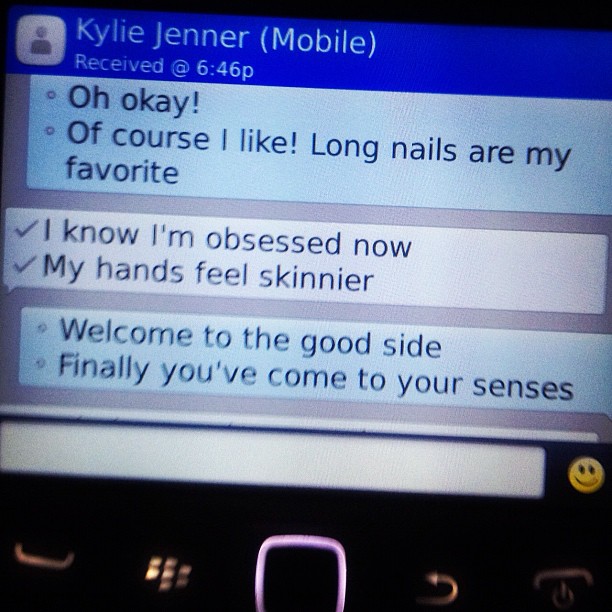 Usual sister talk ...