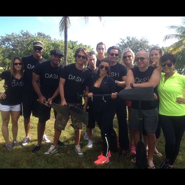 Ready to row #teamDASH...