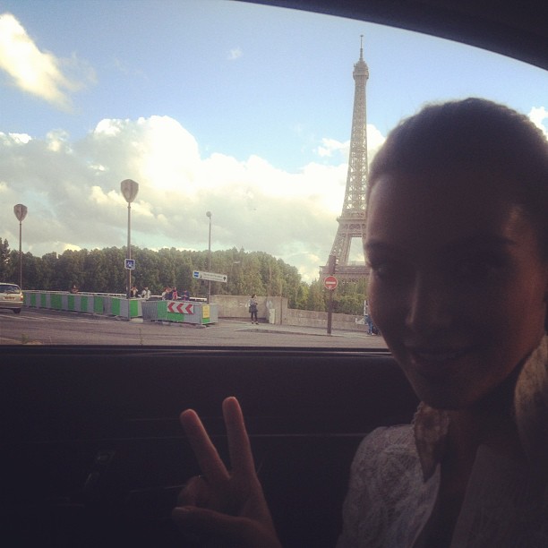 I spy the Eiffel Tower...