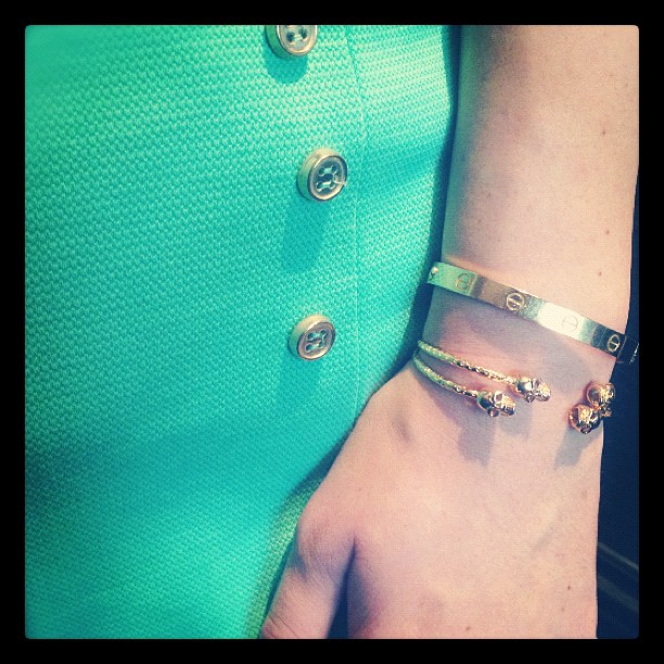 Going simple with the jewelry today ...