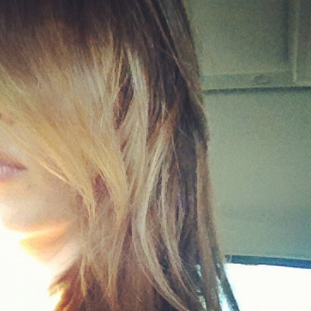 Blonde hair don't care...
