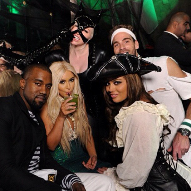 Fun times last night @kanywest @joycebonelli @carladibello @simonhuck...