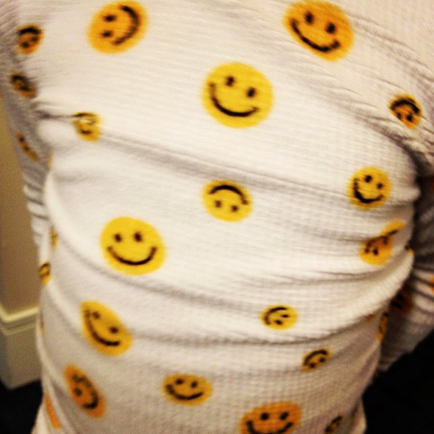 His PJs are happy...