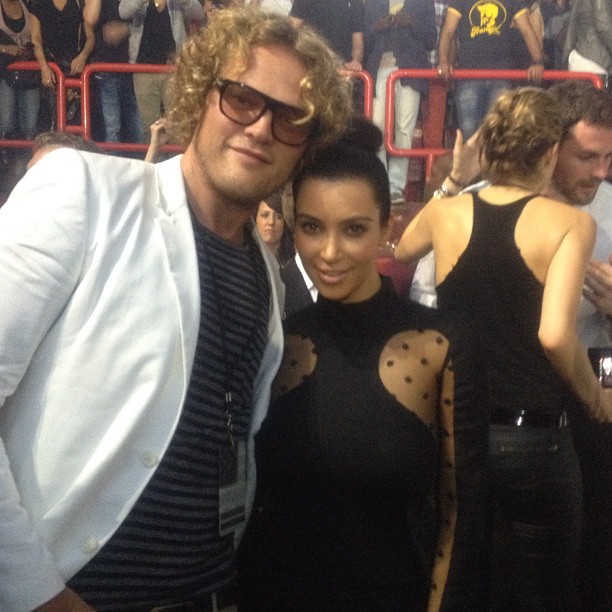 Me & Peter Dundas from Pucci! I love his clothes!!!...