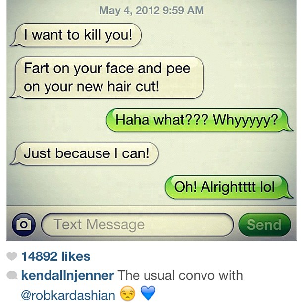 Wow @kendallnjenner just put @robkardashian on blast!!!!...