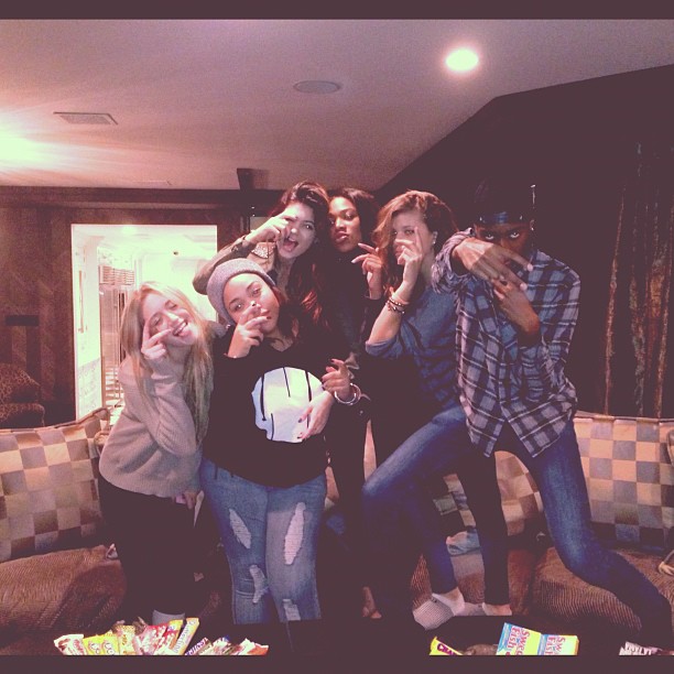 Every night is a Friday night. #homeschool crew @shamarimberkley @tatimiller @so...
