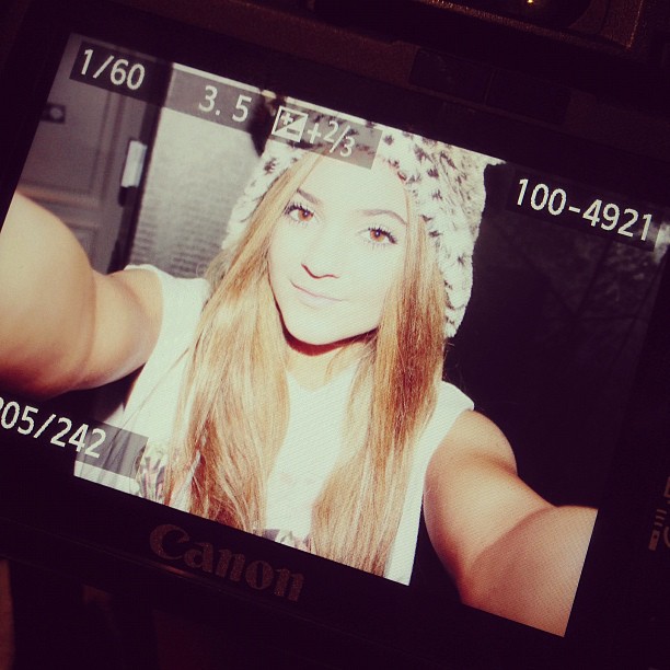 Ohhh snap #notblonde...
