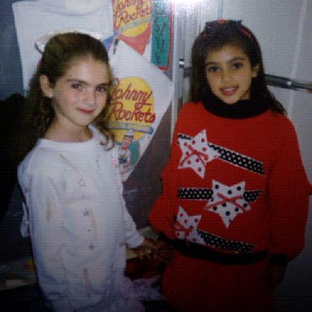 Me & my BFF Allison 1989. We had lunch today, not much has changed! #throwbackth...