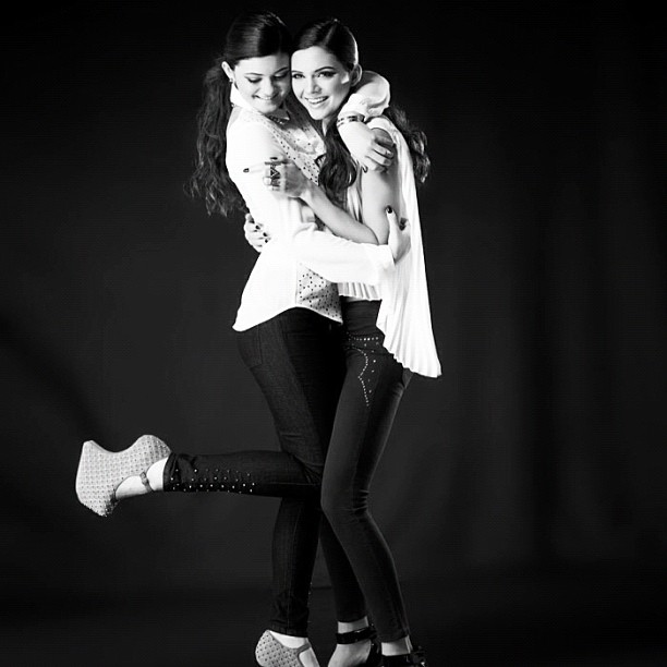 A pic from CARMAR denim fall 2012 look book for @LFstores with @kendalljenner ...