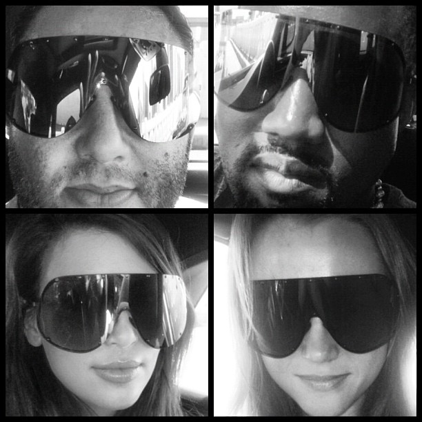 So shady @kanyewest @davegrutman @astetts. #rickowens...