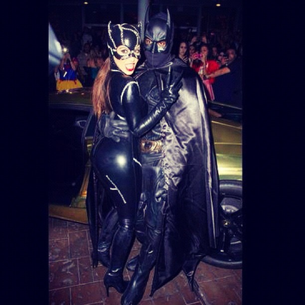 Cat woman & Batman...
