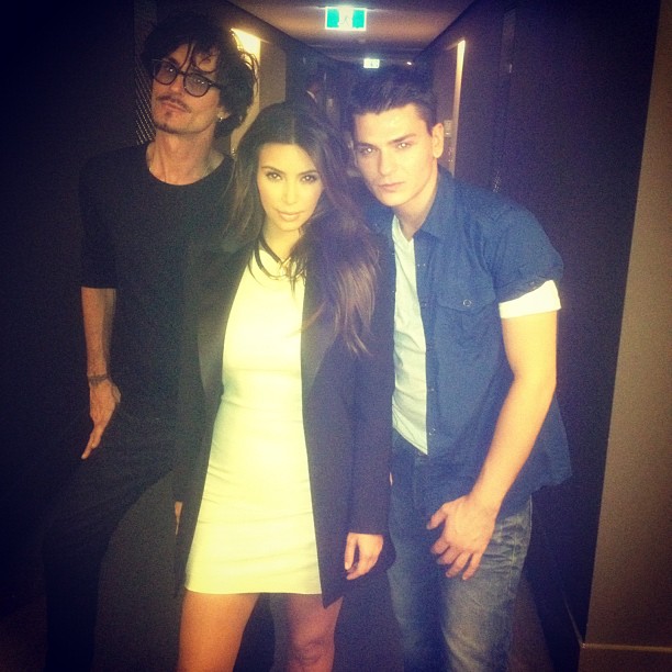 Sexy glam team @realmakeupbymario @clydehaygood...