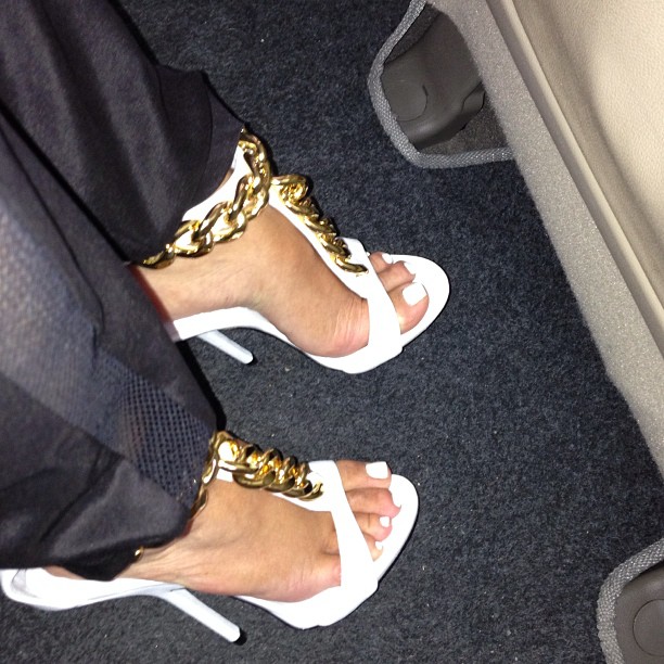 Shoe game today @guiseppezanotti...