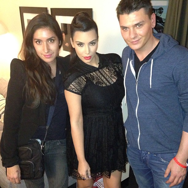 Glam time!!! @atkinjen @makeupbymario...