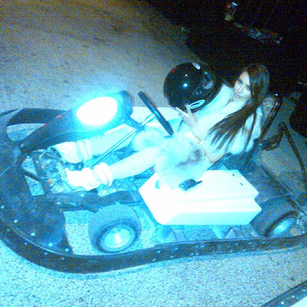 TBT Who has go carts on the runway!!!! #swerve...