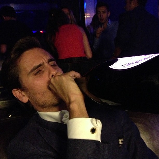 I mean.... I am his babysitter tonight #LordDisick...