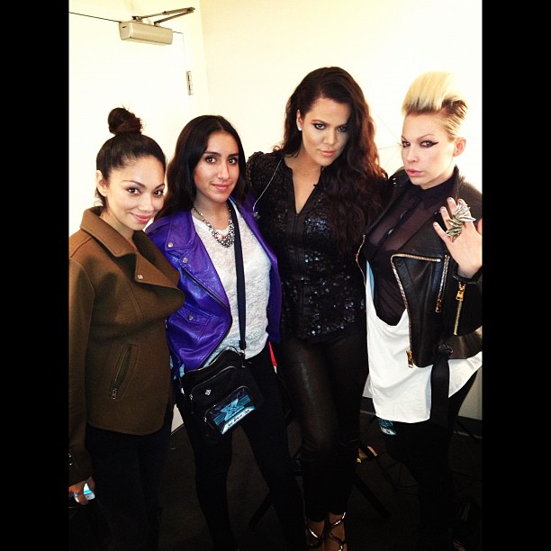 Oh Hiii ShakeYourTiiiits for #XFactor styled by @monicarosestyle hair by @atkinj...