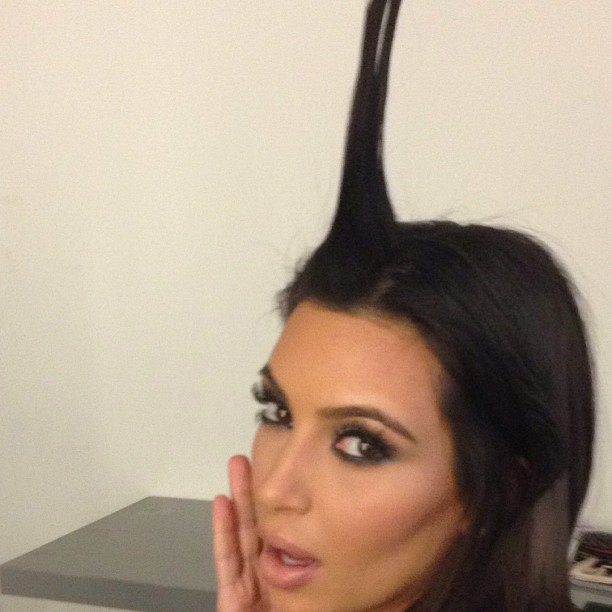 Ummm what has @clydehairgod done to me? #TheresSomethingAboutKim...