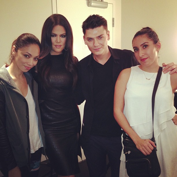 Glam party hair by @atkinjen  @makeupbymario @monicarosestyle #XFactor...