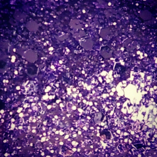 My land of glitter...