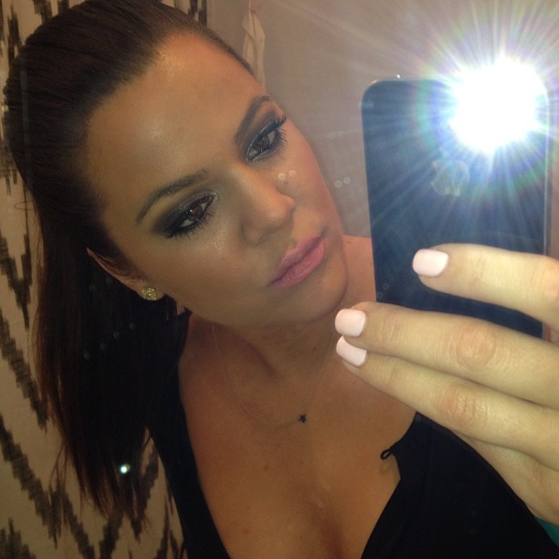 Thank you @thescottycunha for my pony tail and @robscheppy for my glam today...