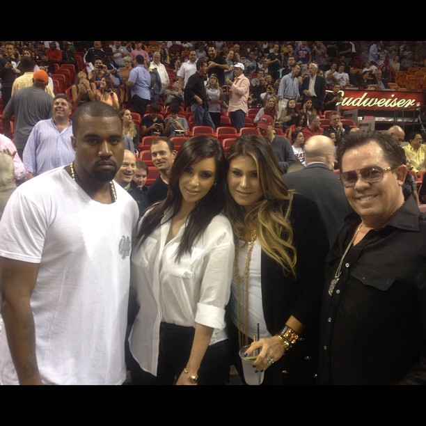 Heat/Knicks game with my Fam @lorenridinger & @Jrridinger...