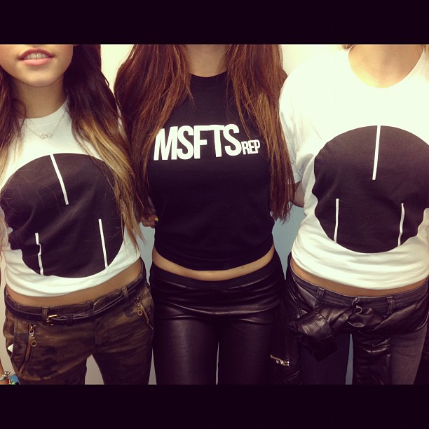 Da Crew @haileybaldwinnn @madisonbeer...