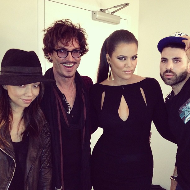 Oh hi X Factor glam by @jomarigoyso hair by @clydehairgod styled by @monicaroses...