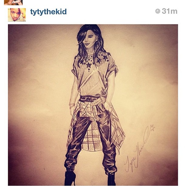 Sooo dope!!! Look @kristennoelgipson it's u & me mixed!...