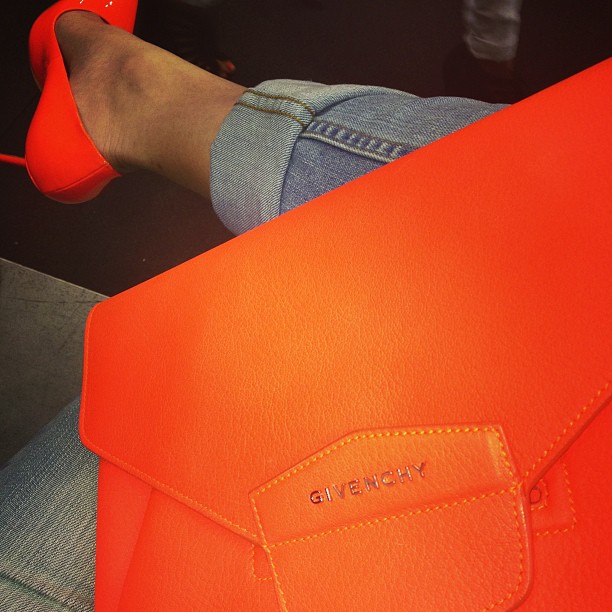 Orange moment...