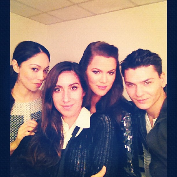 What would a girl do without her fab glam squad ? Love you @atkinjen @monicarose...