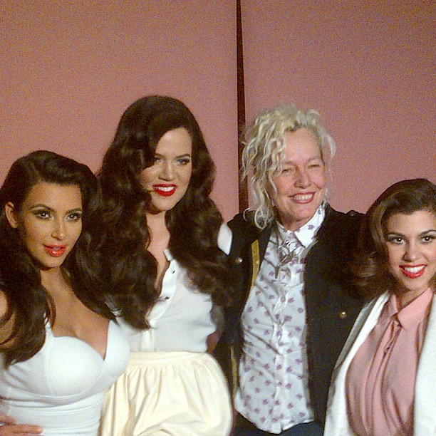 Thanks for the amazing shoot Ellen! Xo #kardashiankollection #ellenvonunwerth...