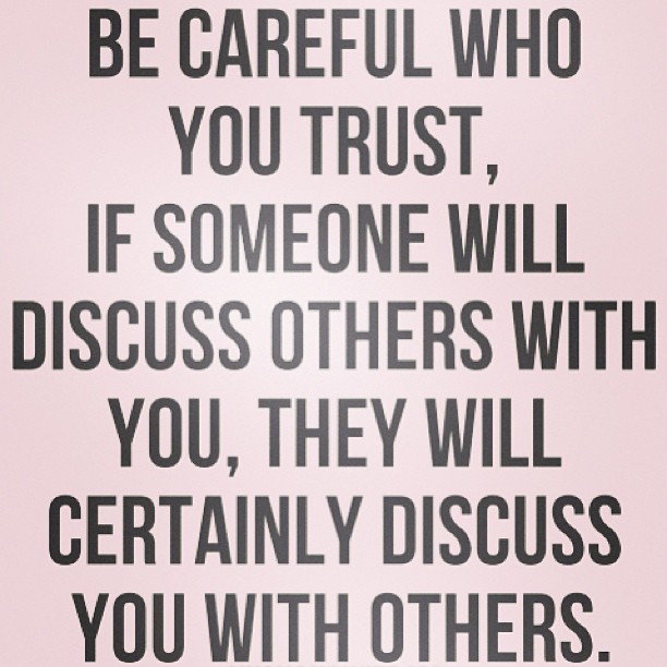 Trust...