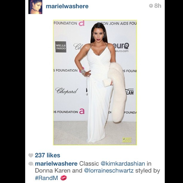 Last night's look! Styled by R&M! Hair by Clyde, Make up by Mary...