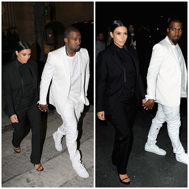 Last nights Givenchy look. #Black&White #tux #RiccardoTisci...