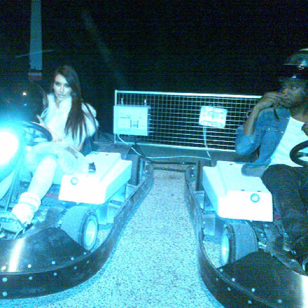 Since I'm in Paris on this TBT I'm posting pics from Kanye's Paris fashion show!...