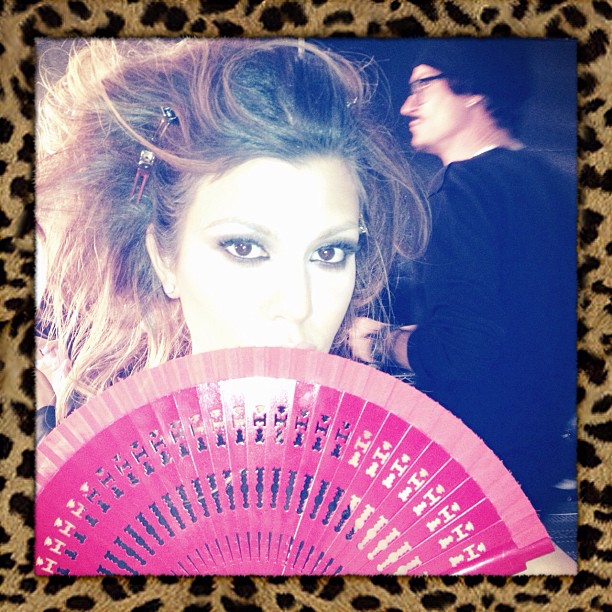 My little doll @kourtneykardash by @makeupmatthew...