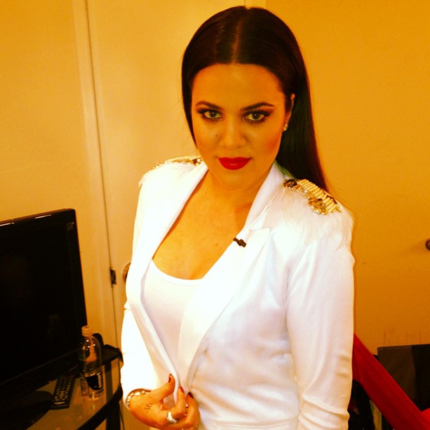 I love my white blazer from @noonbynoor that I wore on X Factor tonight!!...