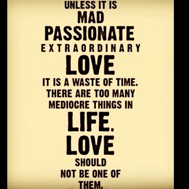 Passion...
