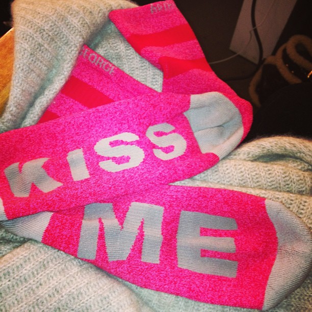 My Kiss Me #ArthurGeorge socks...