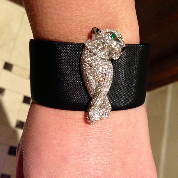 My new pet panther! #Cartier #TheDonStrikesYetAgain...
