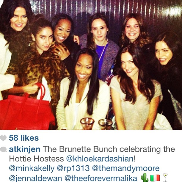 I jacked your photo @atkinjen. Brunette Babes...