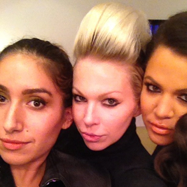 I meannnnnn @joycebonelli @atkinjen glamour-rama at Jay Leno...