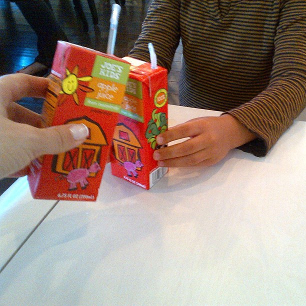 Cheers! Dinner date with Mason...