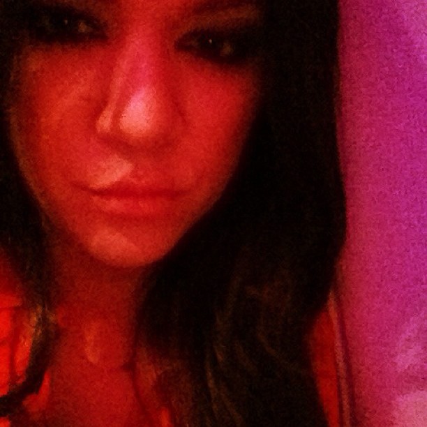 I am obsessed with the lighting on Virgin. #Horn...