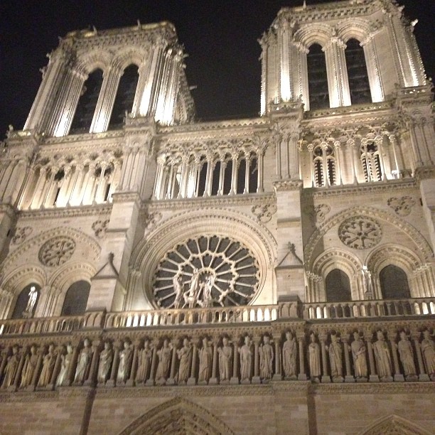 Notre Dame on Easter...