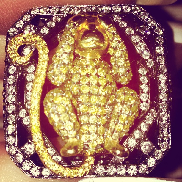 See no evil #LittleMonkey @lorraineschwartz...